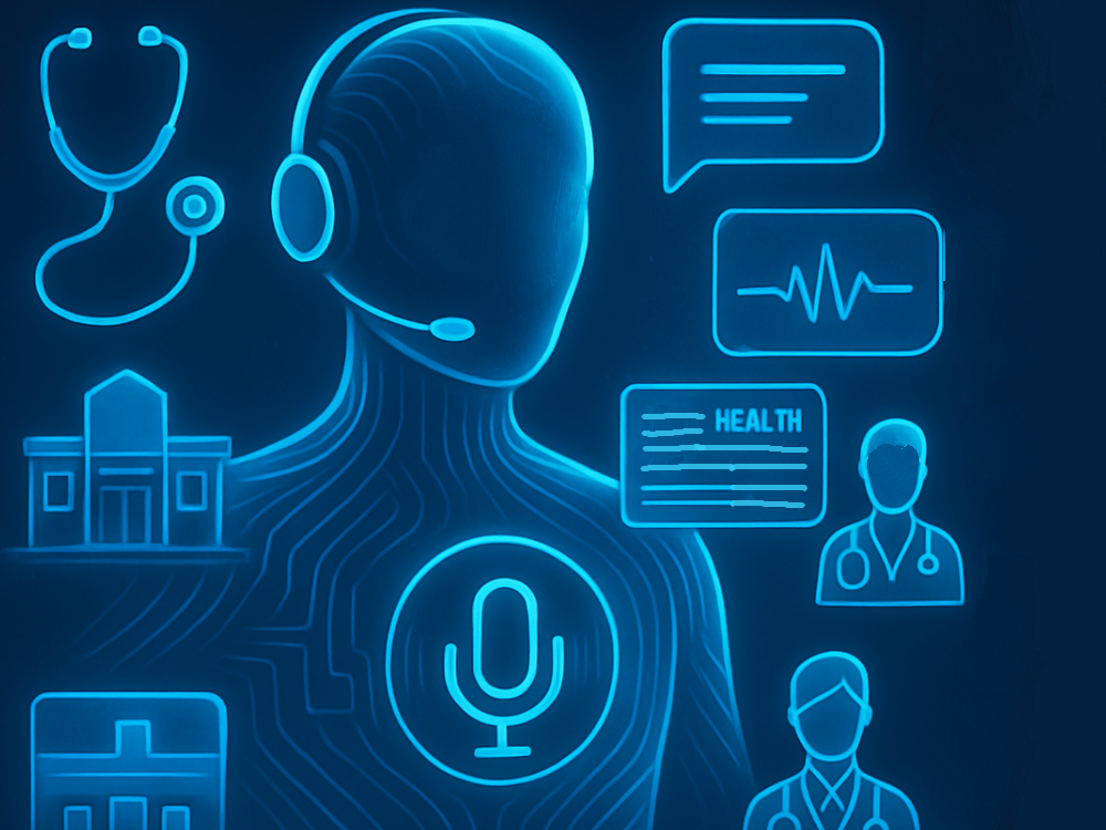 Voice-AI customer service agent for medical lab appointments